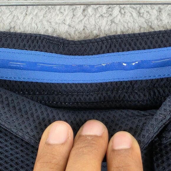 TWILLORY Men's Performance Blue Technical Fabric Tailored Fit Texture Size 36x34 - Picture 9 of 16